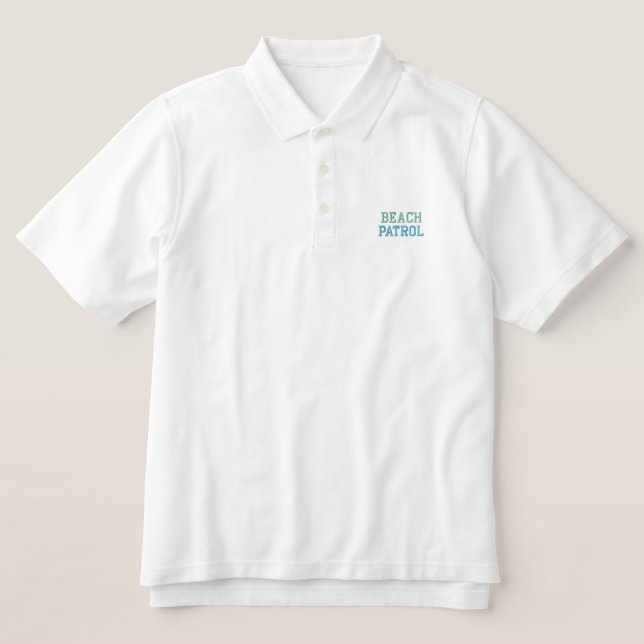 BEACH PATROL-Polos (Design Vorderseite)