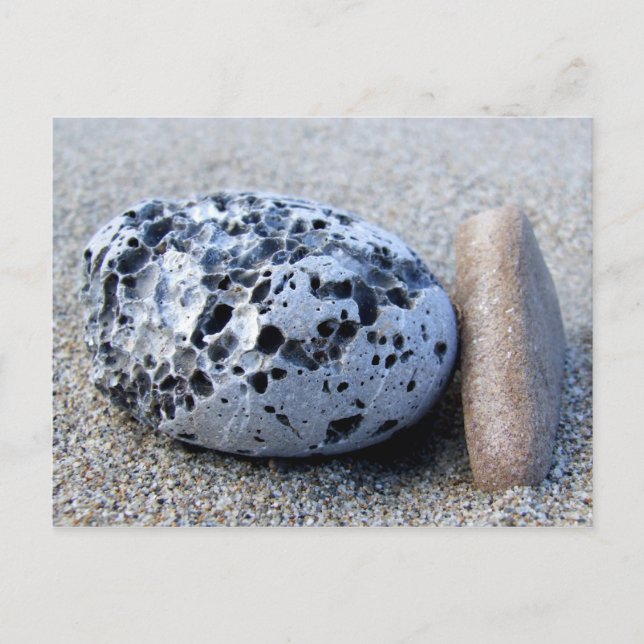 Beach Pebbles Postkarte (Vorderseite)