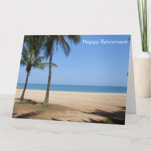 Beach-Pensionskarte groß Karte