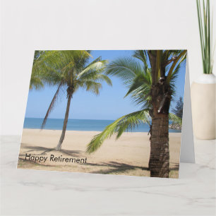 Beach-Pensionskarte groß Karte