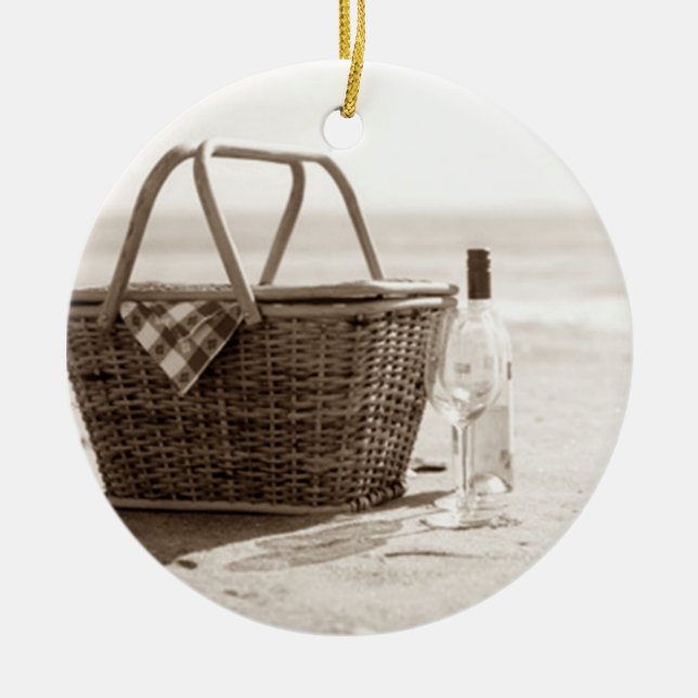 **BEACH PICNIC** ORNEMENT DE NOËL (Devant)