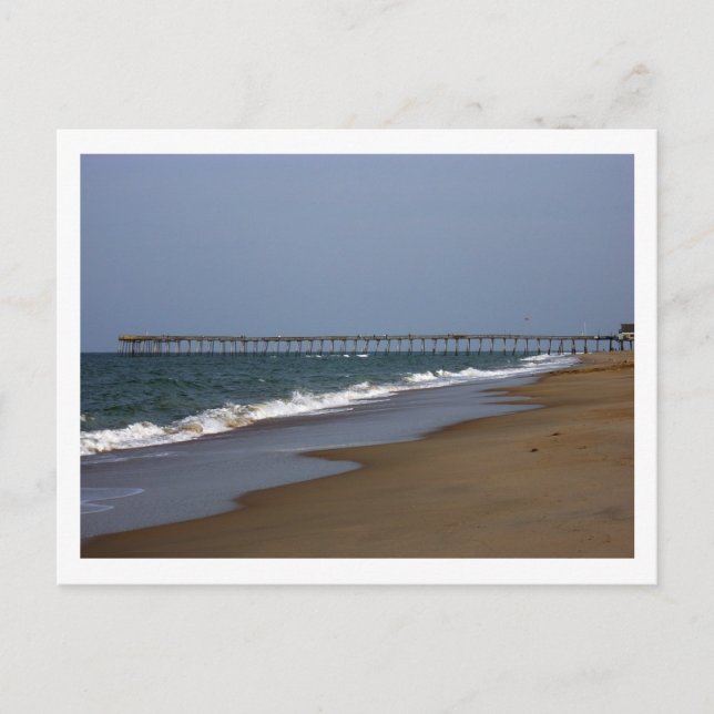 Beach Pier Postkarte (Vorderseite)