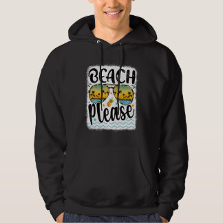Beach Please Sunglasses Hawaii Beach Hello Summer  Hoodie