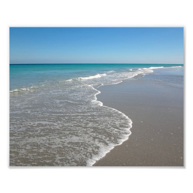 Beach Print Ocean II Fotodruck (Vorne)