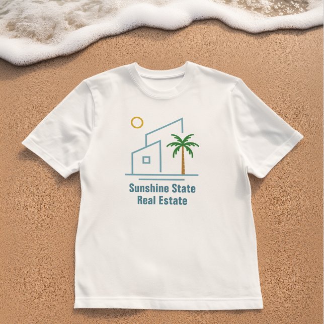 Beach Real Anwesen Company Niedlich anpassbar T-Shirt (Von Creator hochgeladen)