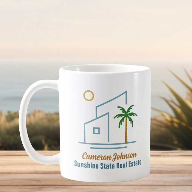 Beach Real Anwesen Company Niedlich Personalisiert Kaffeetasse (Von Creator hochgeladen)