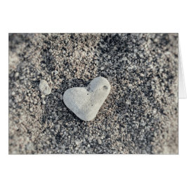 Beach Rock Coeur en forme de pierre naturelle Rock