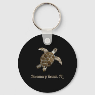 Beach Rosemary, Fl Marine Biology Rette The Sea Tu Schlüsselanhänger