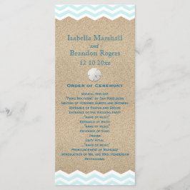 Beach Sand Dollars Programme de mariage