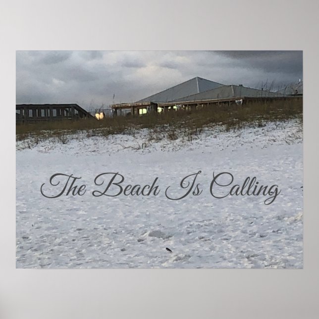 Beach Sand Poster (Vorne)