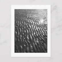 Beach Sand Ripples Postkarte