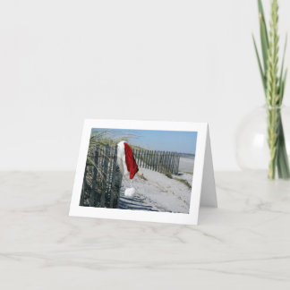 Beach Santa Santa Feiertagskarte