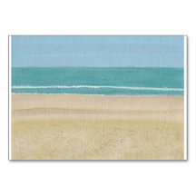 Beach Scene, Lesen von Flashcards für Erwachsene