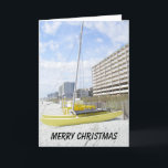 BEACH SCENE "MERRY CHRISTMAS" MIT KATAMARAN FEIERTAGSKARTE<br><div class="desc">CHRISTMAS STRAND UND KATAMARANISCHE STILFUN-KARTE,  UM ZU FAMILIEN UND FREUNDEN IN DER NÄHE UND WEIT ZU SENDEN. VIELEN DANK,  DASS SIE VON EINER MEINER ACHT GESCHICHTEN GESCHAFFEN SIND UND IHNEN EINFACH WEIHNACHTEN!!!!</div>