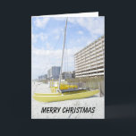 BEACH SCENE "MERRY CHRISTMAS" MIT KATAMARAN FEIERTAGSKARTE<br><div class="desc">CHRISTMAS STRAND UND KATAMARANISCHE STILFUN-KARTE,  UM ZU FAMILIEN UND FREUNDEN IN DER NÄHE UND WEIT ZU SENDEN. VIELEN DANK,  DASS SIE VON EINER MEINER ACHT GESCHICHTEN GESCHAFFEN SIND UND IHNEN EINFACH WEIHNACHTEN!!!!</div>