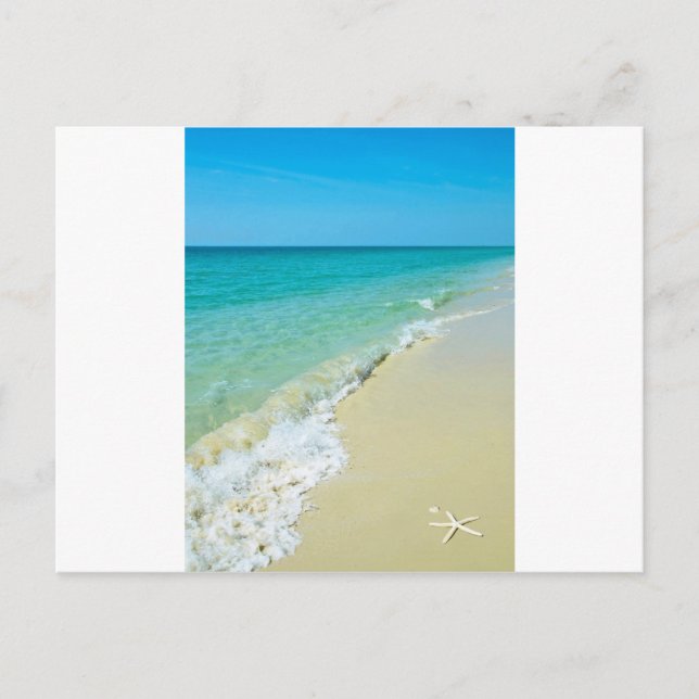 Beach scenery postkarte (Vorderseite)