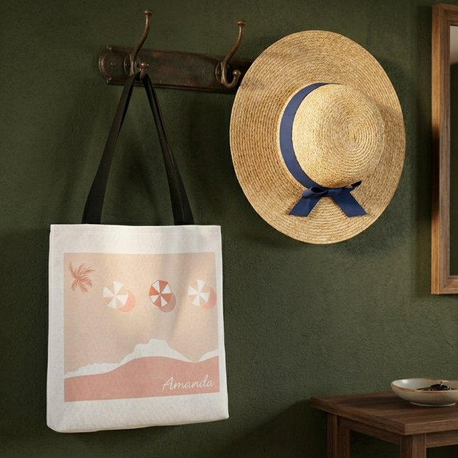 Beach Sea Summer Holiday Personalisiert Tasche (Von Creator hochgeladen)