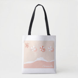 Beach Sea Summer Holiday Personalisiert Tasche