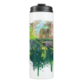 *~* Beach Sea Turtle Nautical Tropfen Foto Thermosbecher