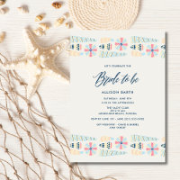 Beach Seashell Nautical Brautparty Party