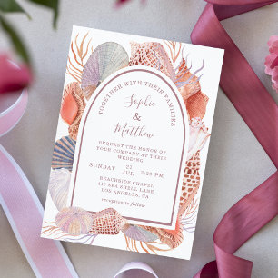 Beach Seashells Hochzeit an der Küste