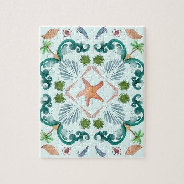 Beach Seashells Sea Life (Vertikal)