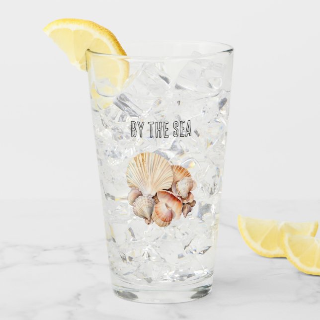Beach Shells Glas (Vorderseite Ice)