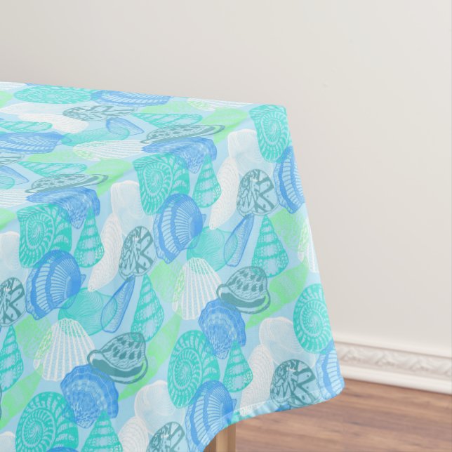 Beach Shells Tablecloth Tischdecke (Beispiel)