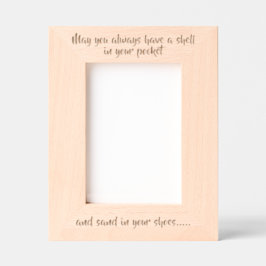 Beach Sprichwort Geätzte Rahmen