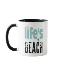 Beach Sprichwort Life ist ein Strand