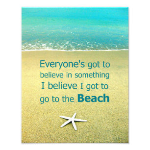 Beach Sprichwort Starfish Foto