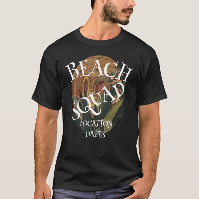 BEACH SQUAD 2024 2025 2026 2027 2028 2029 2030 T-Shirt (Vorderseite)