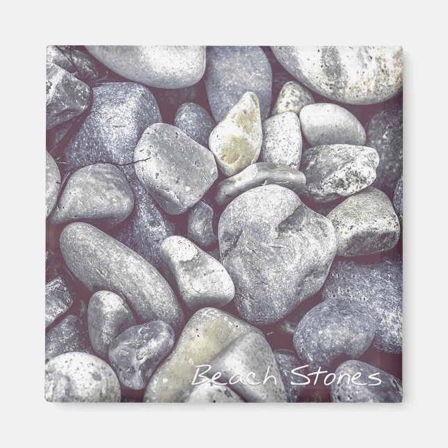 Beach Stones Magnet (Vorne)
