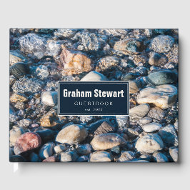 Beach Stones Rock Lovers Gastgewerbe Gästebuch