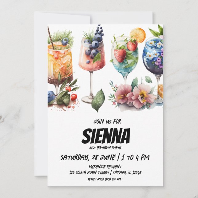 Beach Summer Party Einladung (Vorderseite)