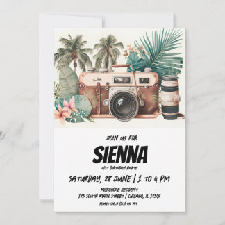 Beach Summer Party Einladung