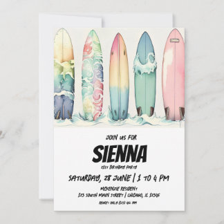 Beach Summer Party Einladung