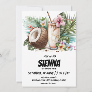 Beach Summer Party Einladung