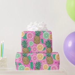 Beach Summer Pattern Geschenkpapier