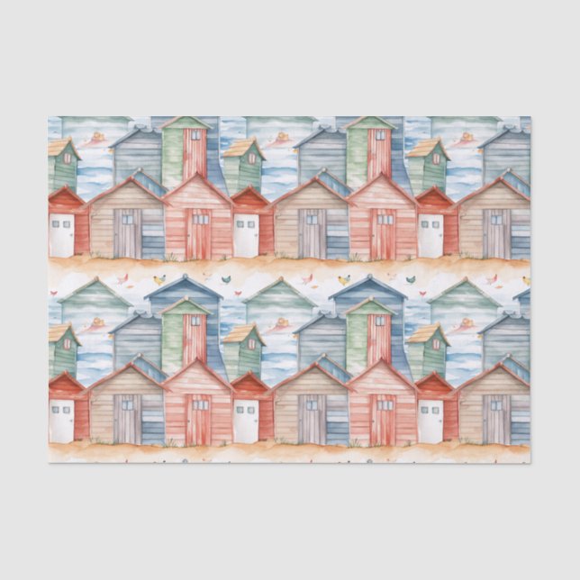 Beach Summer Tissue Paper Seidenpapier (Vorderseite)