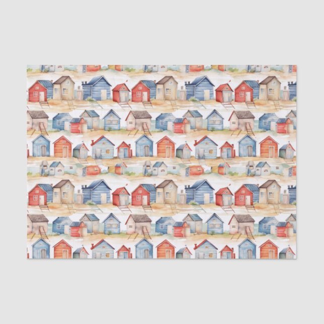 Beach Summer Tissue Paper Seidenpapier (Vorderseite)
