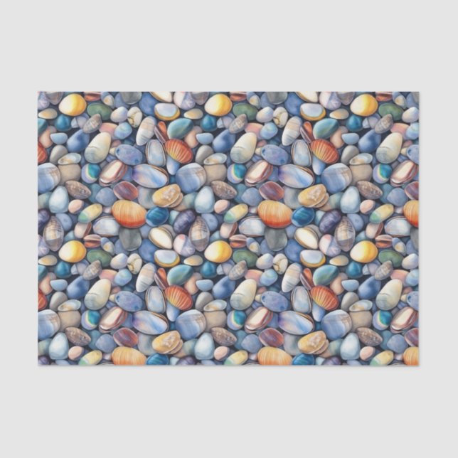 Beach Summer Tissue Paper Seidenpapier (Vorderseite)