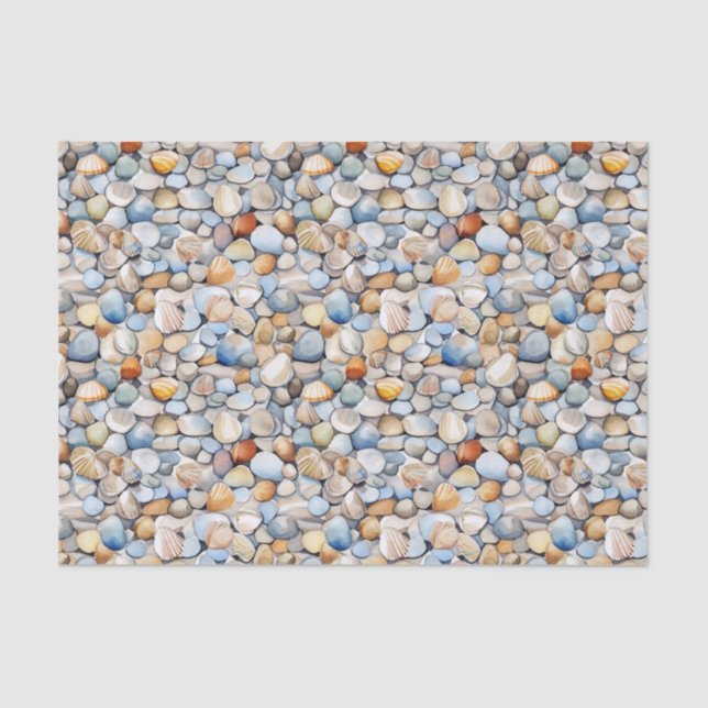 Beach Summer Tissue Paper Seidenpapier (Vorderseite)