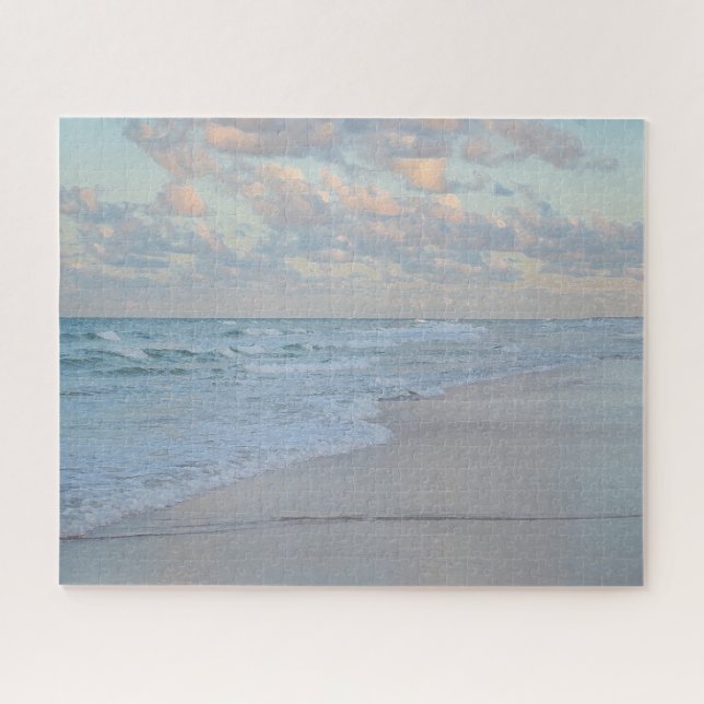 Beach Sunrise Calm Water Artist Grosse Kunst (Horizontal)