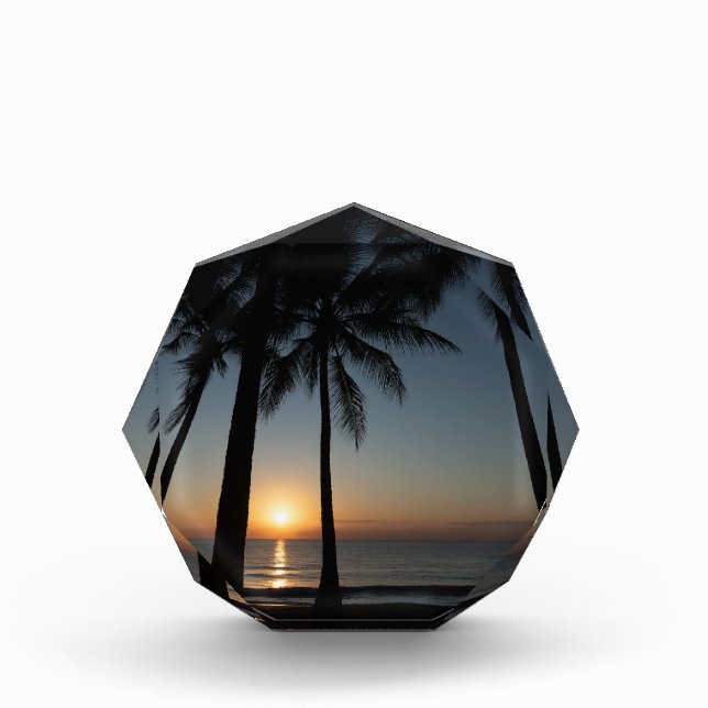 Beach Sunrise Fotoblock (Vorderseite)