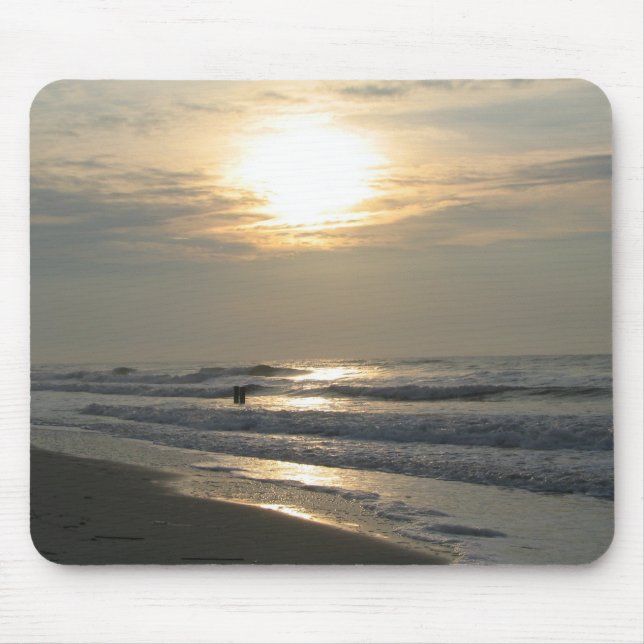 Beach Sunrise II Mousepad (Vorne)