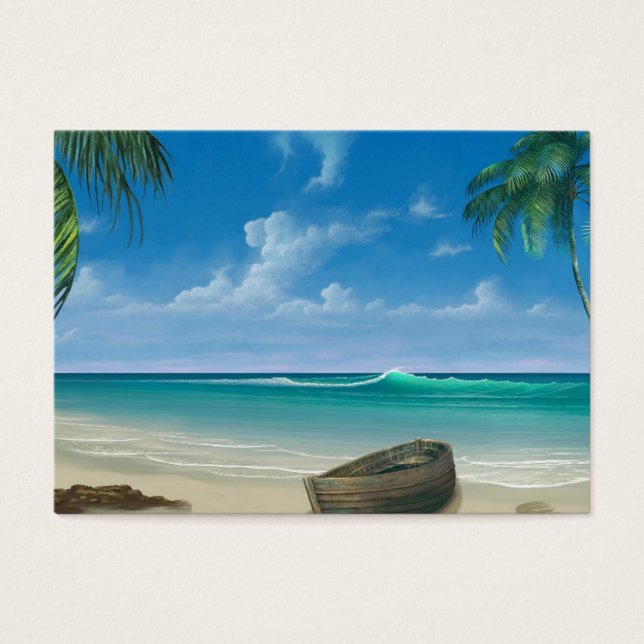 Beach Sunset Custom Personalize DIY Project Zuhaus (Vorderseite)