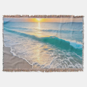 Beach Sunset Decke