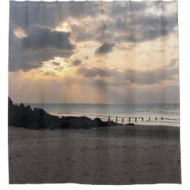 Beach Sunset Duschvorhang