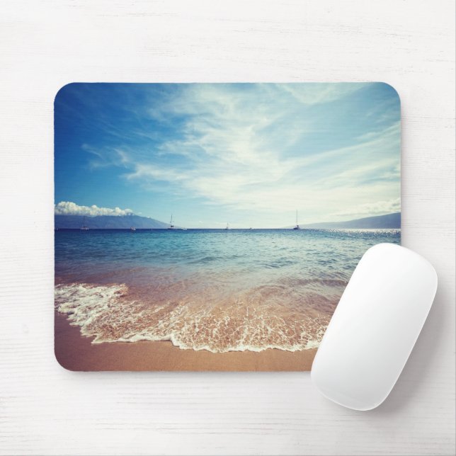 Beach Sunset Mousepad (Mit Mouse)